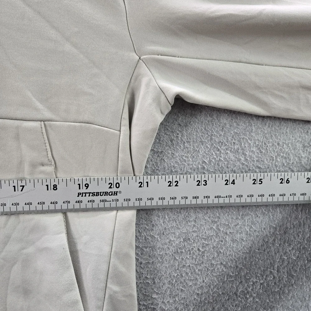 Nike Women Hoodie M Beige Nylon‎ Polyester Fleece Activewear Logo